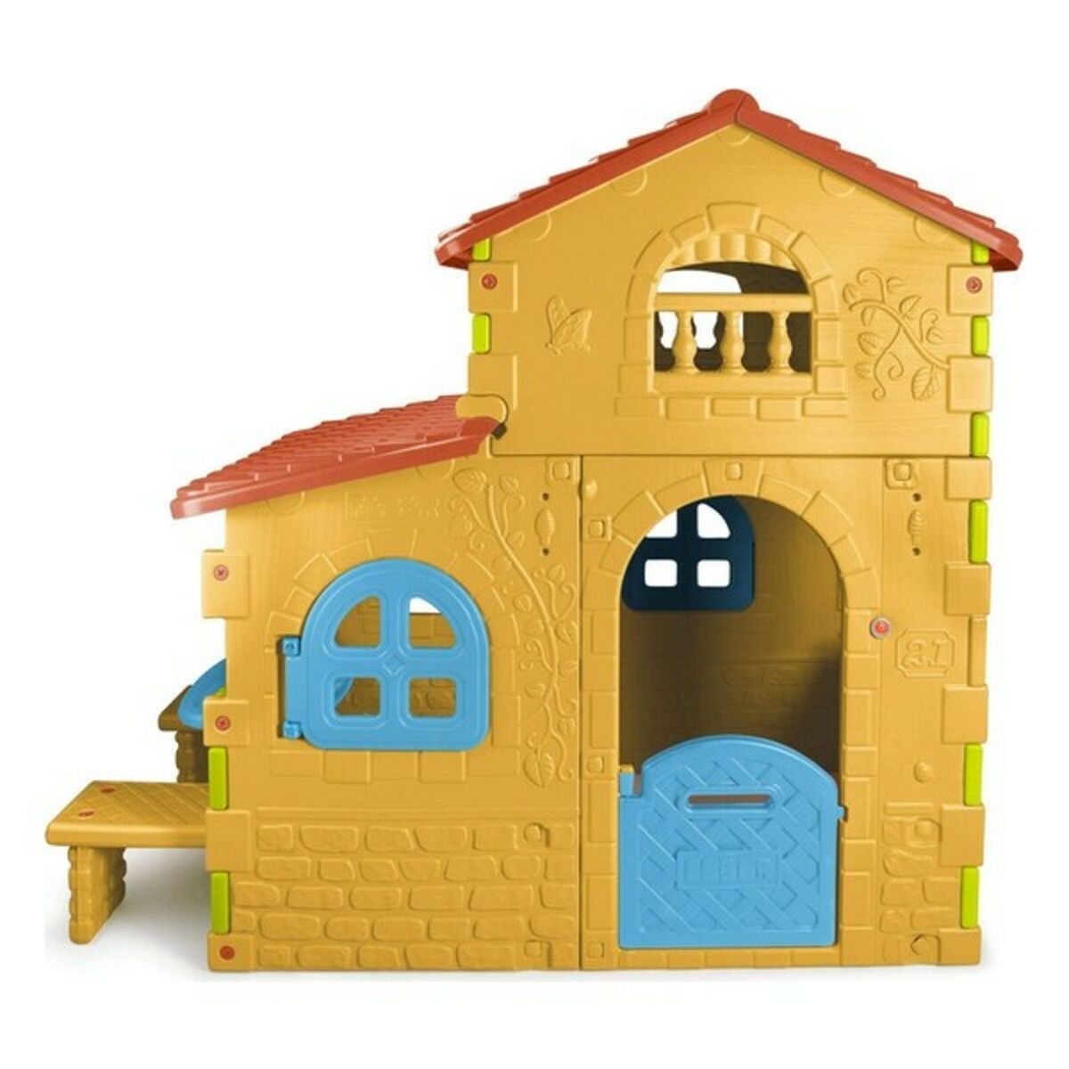 imagem de Casa Infantil de Brincar Feber Super Villa Feber 180 x 110 x 206 cm (180 x 110 x 206 cm)2