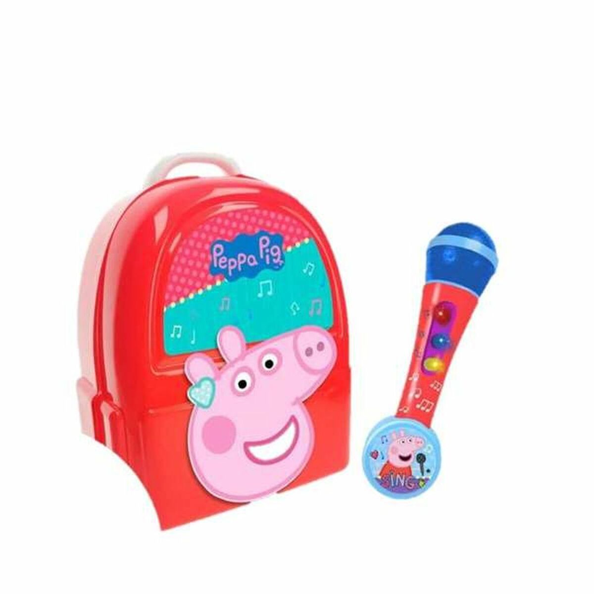 Peppa Pig - Microfone Peppa Pig 5278 Portátil 23 cm