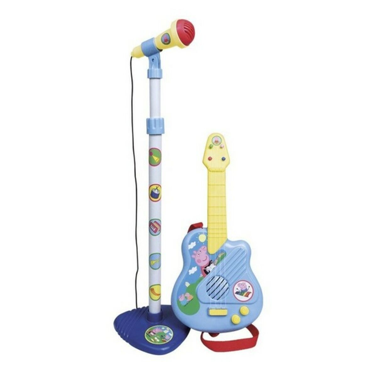 Peppa Pig - Guitarra Infantil + Micro Peppa Pig Peppa Pig