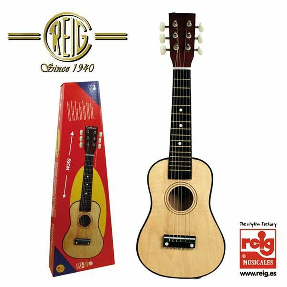 imagem de Guitarra Infantil Reig REIG7060 (55 cm)1