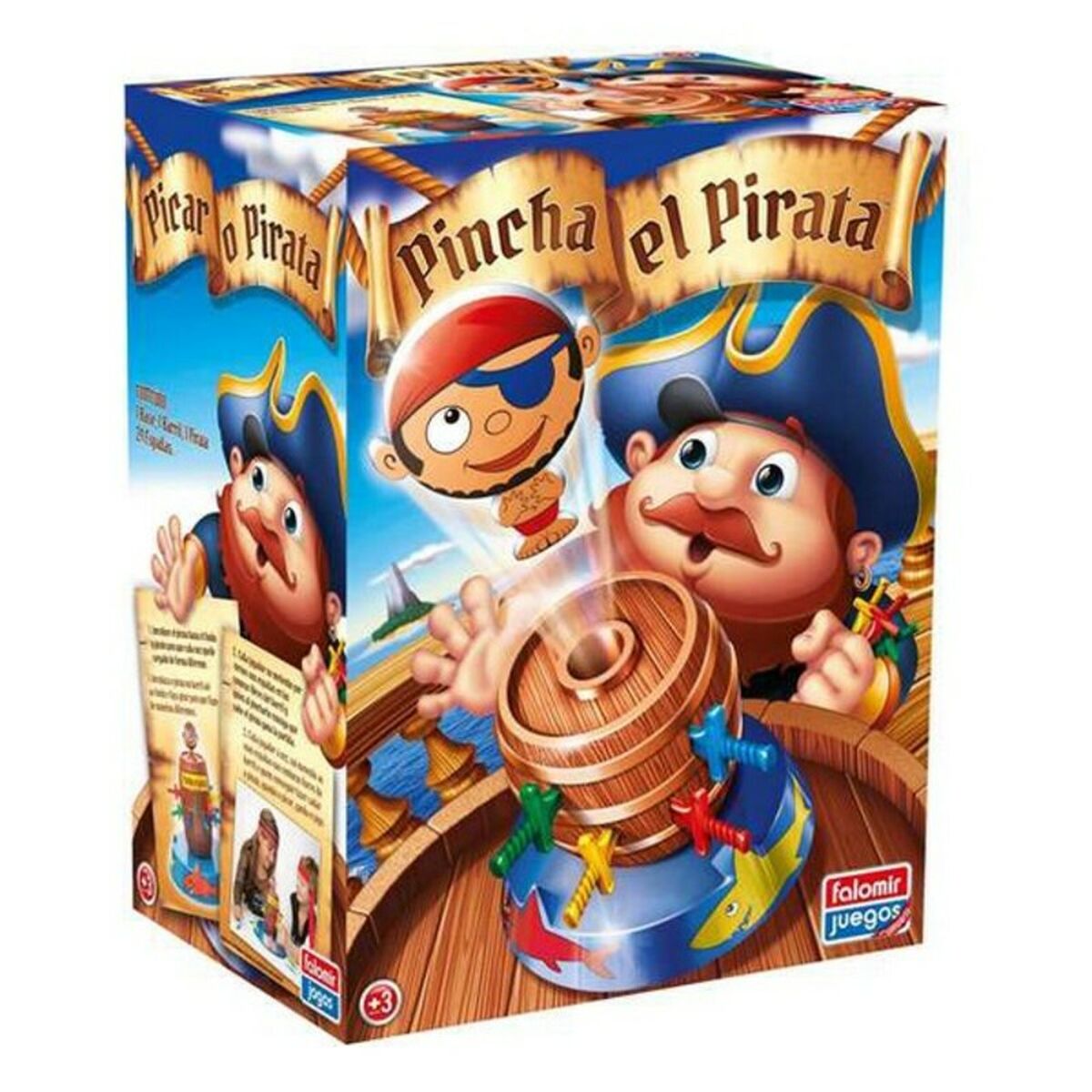 imagem de Jogo de Mesa Pincha el Pirata Falomir 32-3570 (ES-PT)2