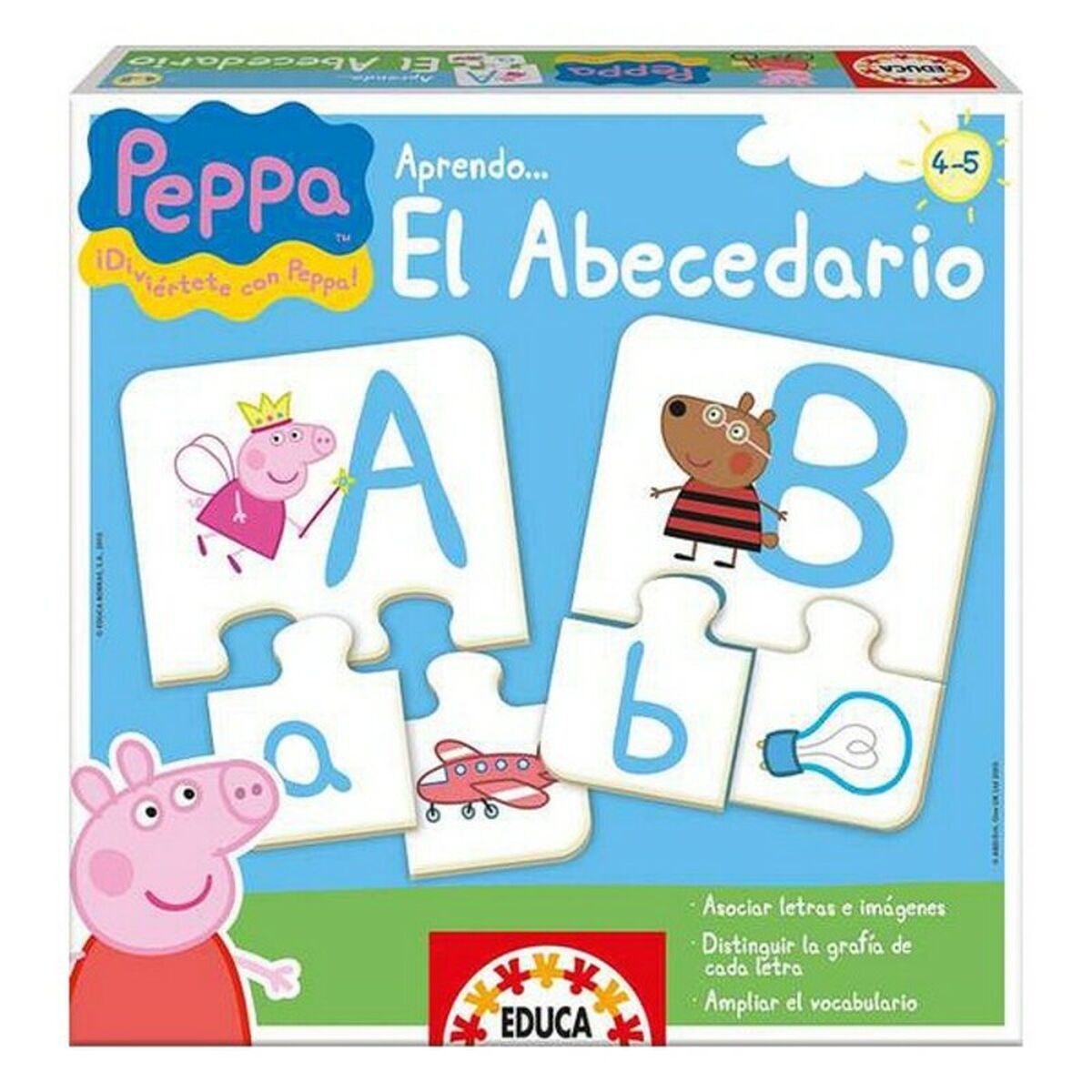 Educa - Jogo Educativo El Abecedario Peppa Pig Educa 29-15652 (ES)