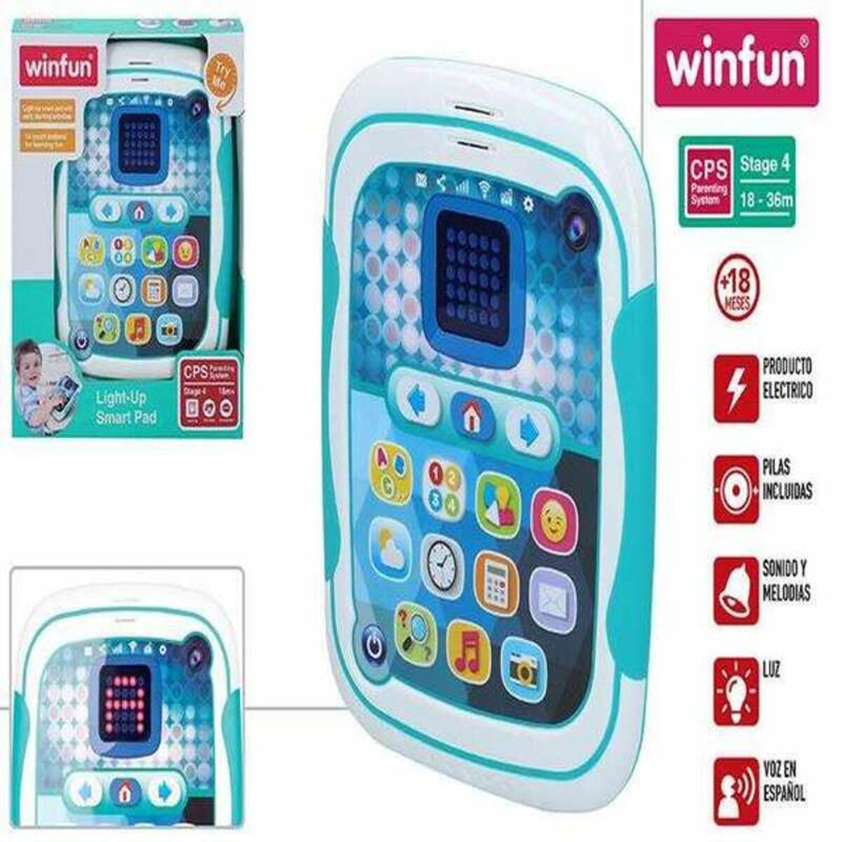 imagem de Tablete Interativo Infantil Winfun 46327 (3 Unidades)3