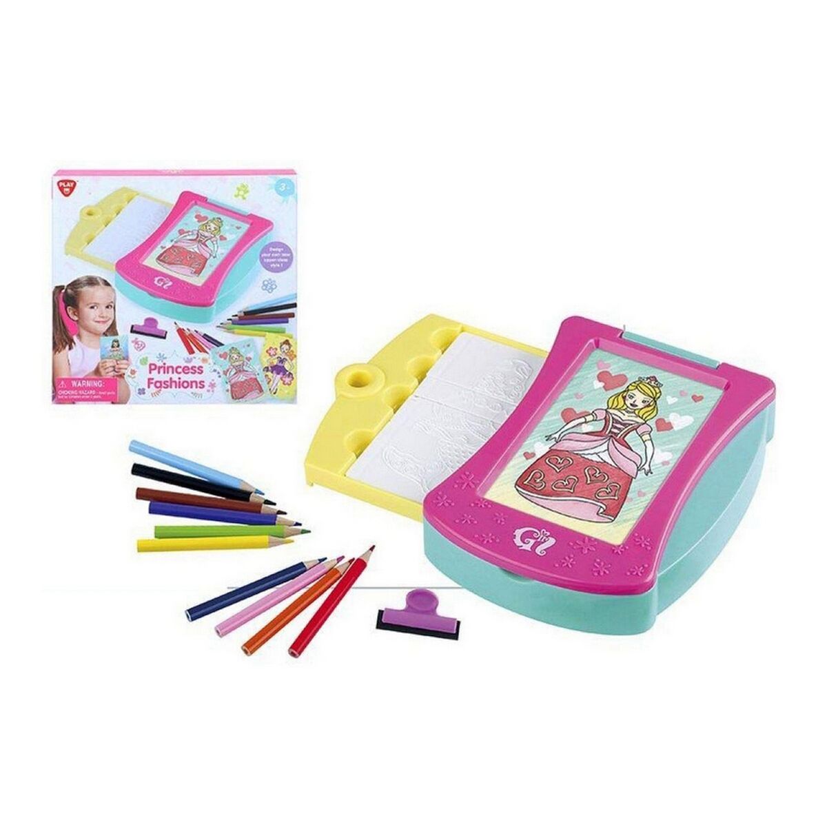 Colorbaby - Jogo Desenhos Mágicos Colorbaby 32 Peças Princesa