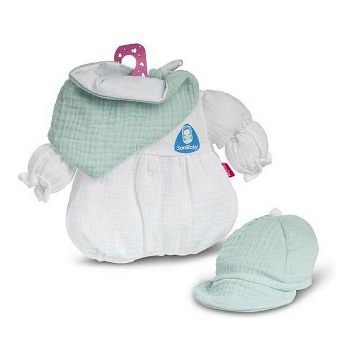 Berjuan - Roupa para bonecas Berjuan Sanibaby Antibacteriano Verde (40 cm)