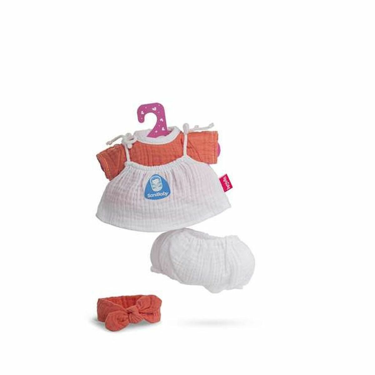 imagem de Roupa para bonecas Berjuan Sanibaby Coral (28 cm)1