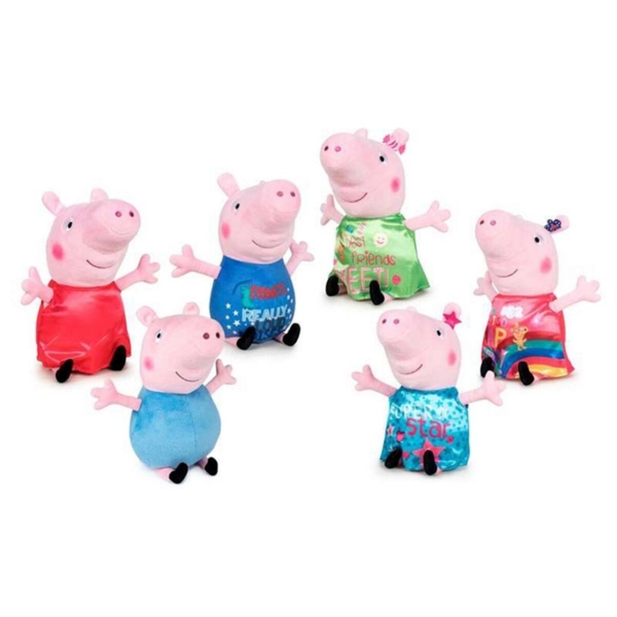 imagem de Peluche Mosquidolls Peppa Pig 50400 20cm2