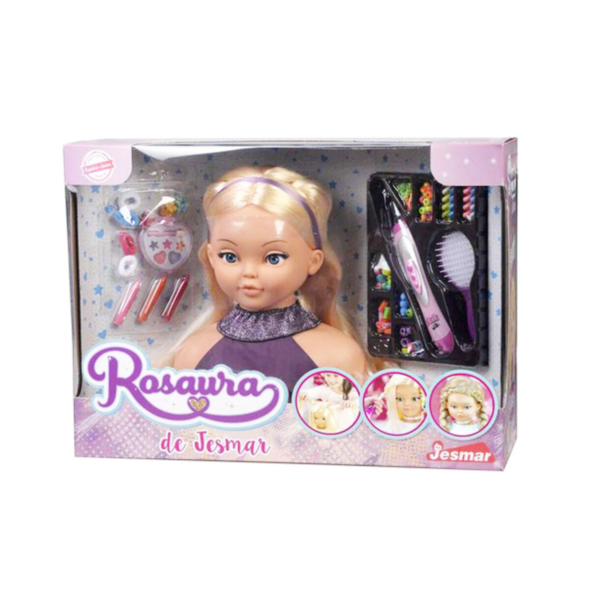 imagem de Boneca para Pentear Rosaura Jesmar (28 cm)2