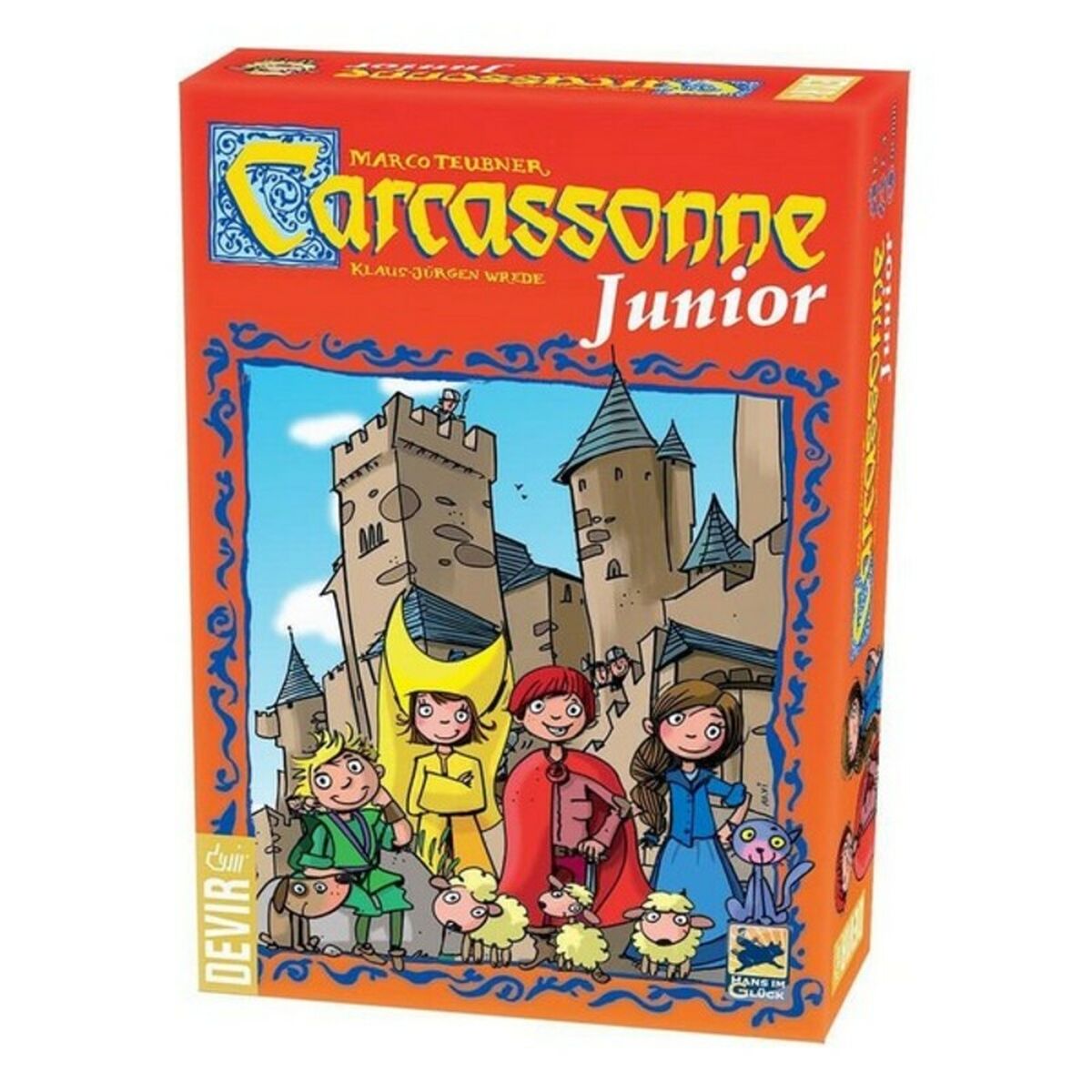 Devir - Jogo de Mesa Carcassone Junior Devir 1BGJCARCAS (ES-PT)