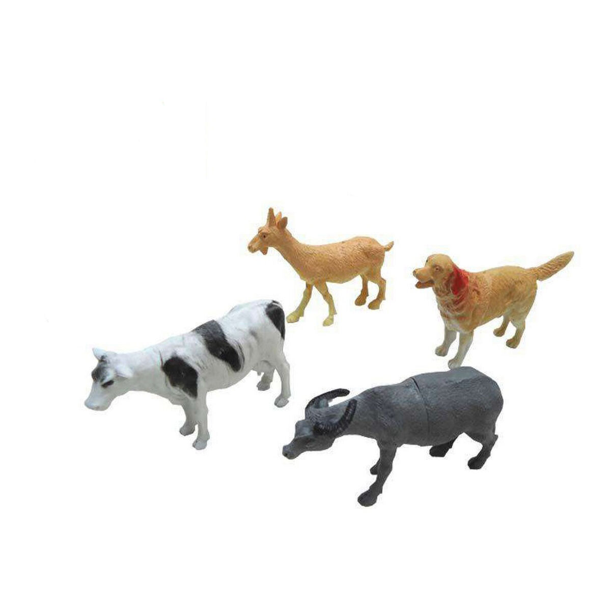 Bigbuy Fun - Figuras de animais Quinta (4 pcs)