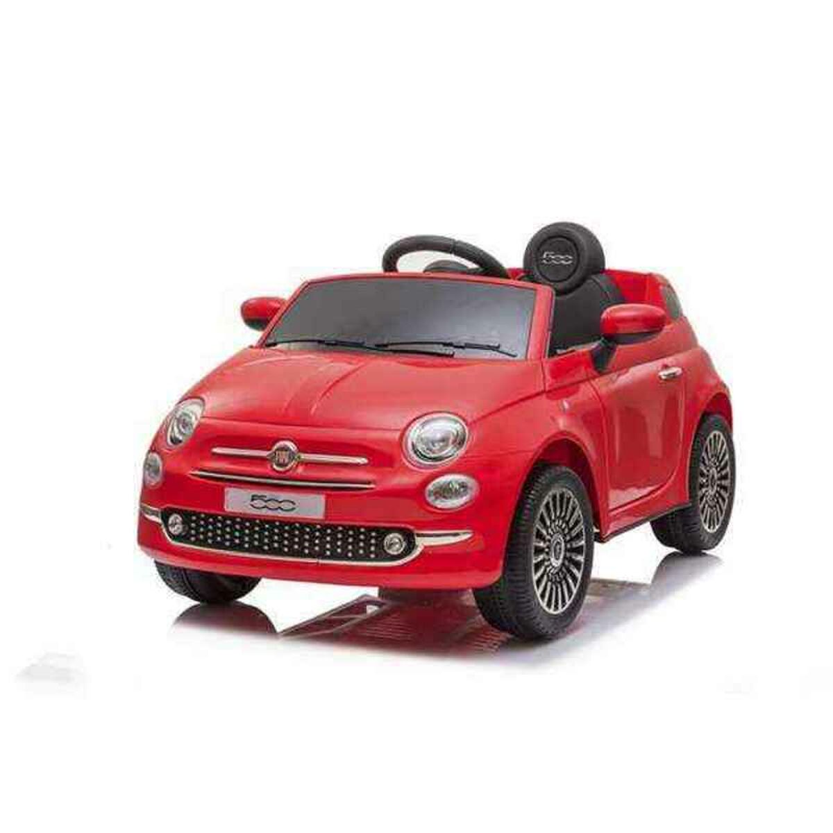 Bigbuy Fun - Carro Fiat 500 MP3 Controlo Remoto Vermelho 30W