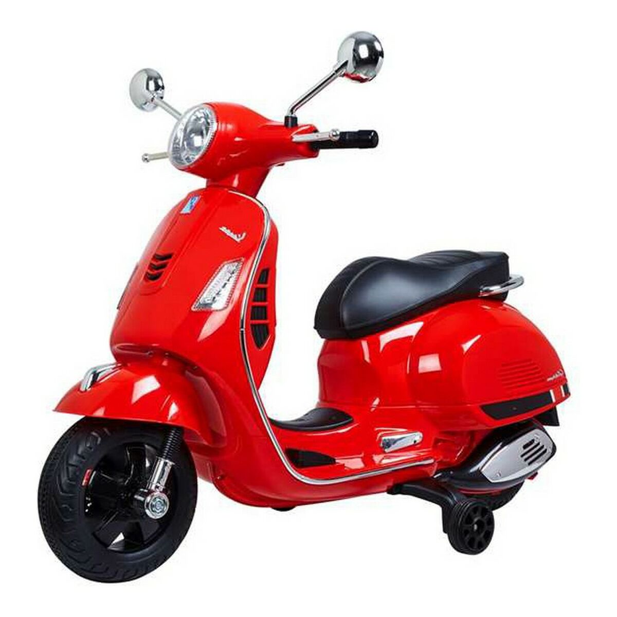 Bigbuy Fun - Mota Vespa Vermelho Elétrica 30W