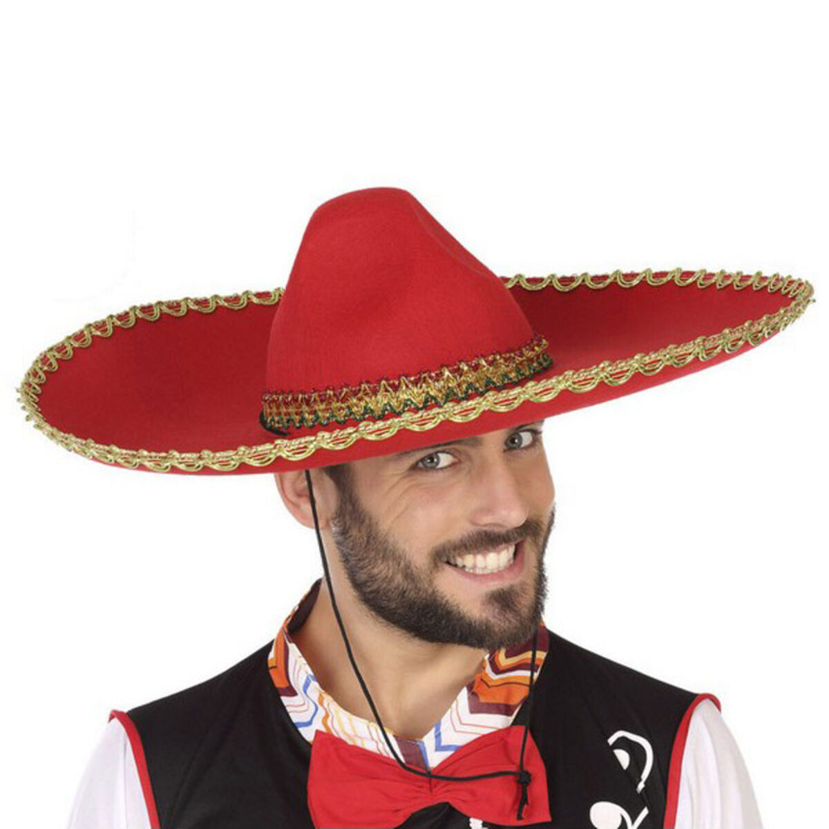 imagem de Chapéu 59019 Vermelho Mexicano1