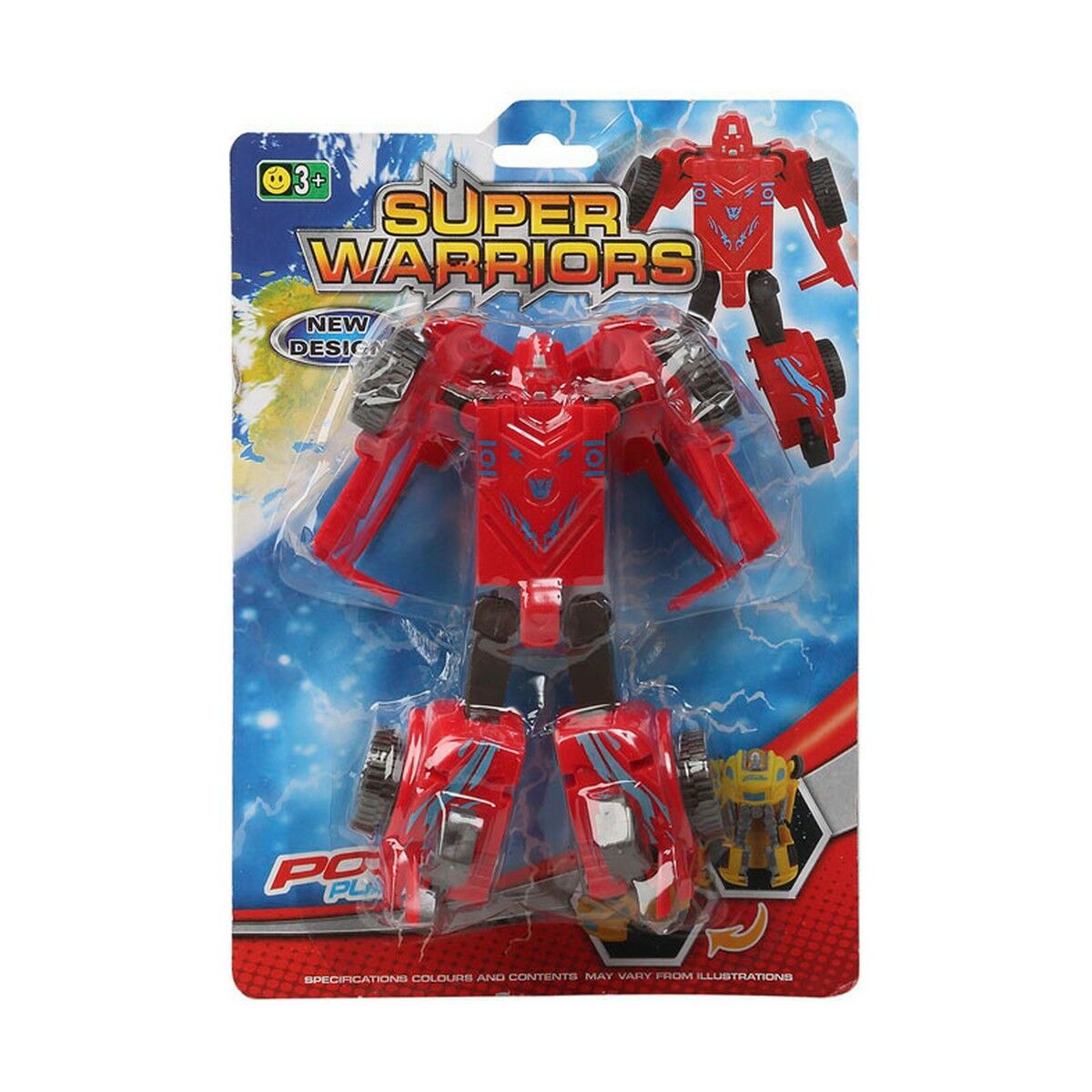 imagem de Transformers SuperWarriors Vermelho1