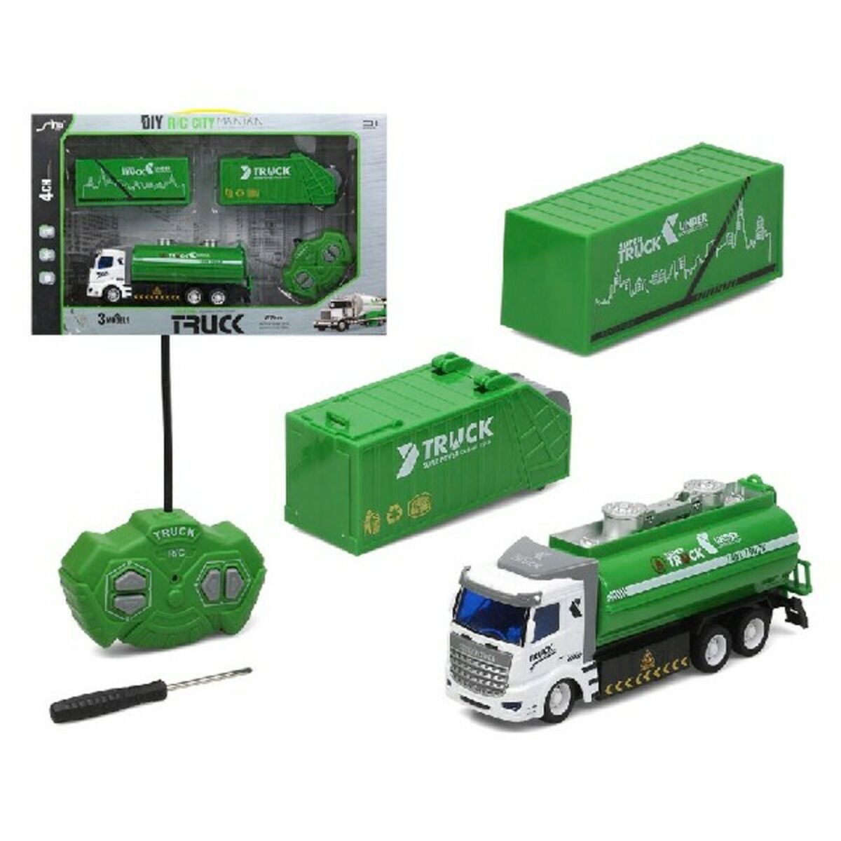 Bigbuy Fun - Camião Telecomandado Super Truck 43 x 27 cm (20 x 5 cm)