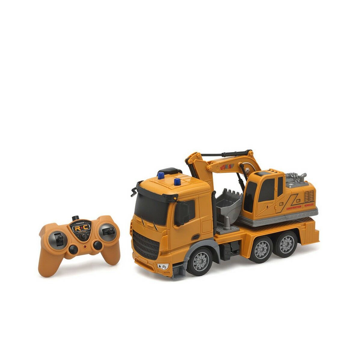 Bigbuy Kids - Escavadeira telecomandada City Truck 1:24