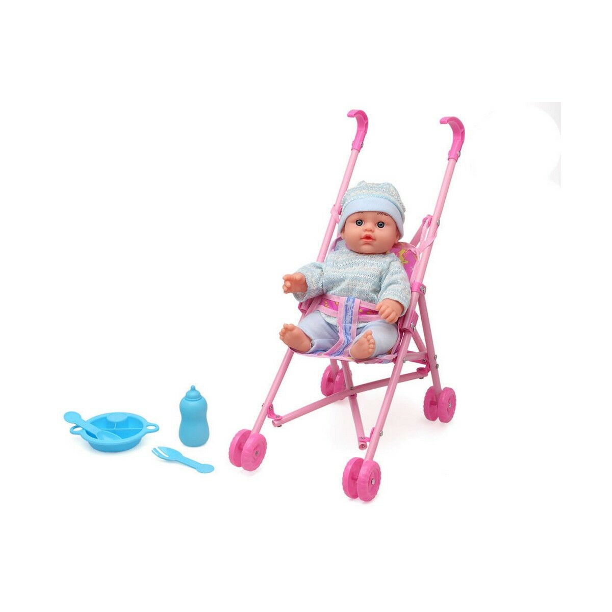 Bigbuy Kids - Boneca bebé Loving Baby 61 x 27 cm