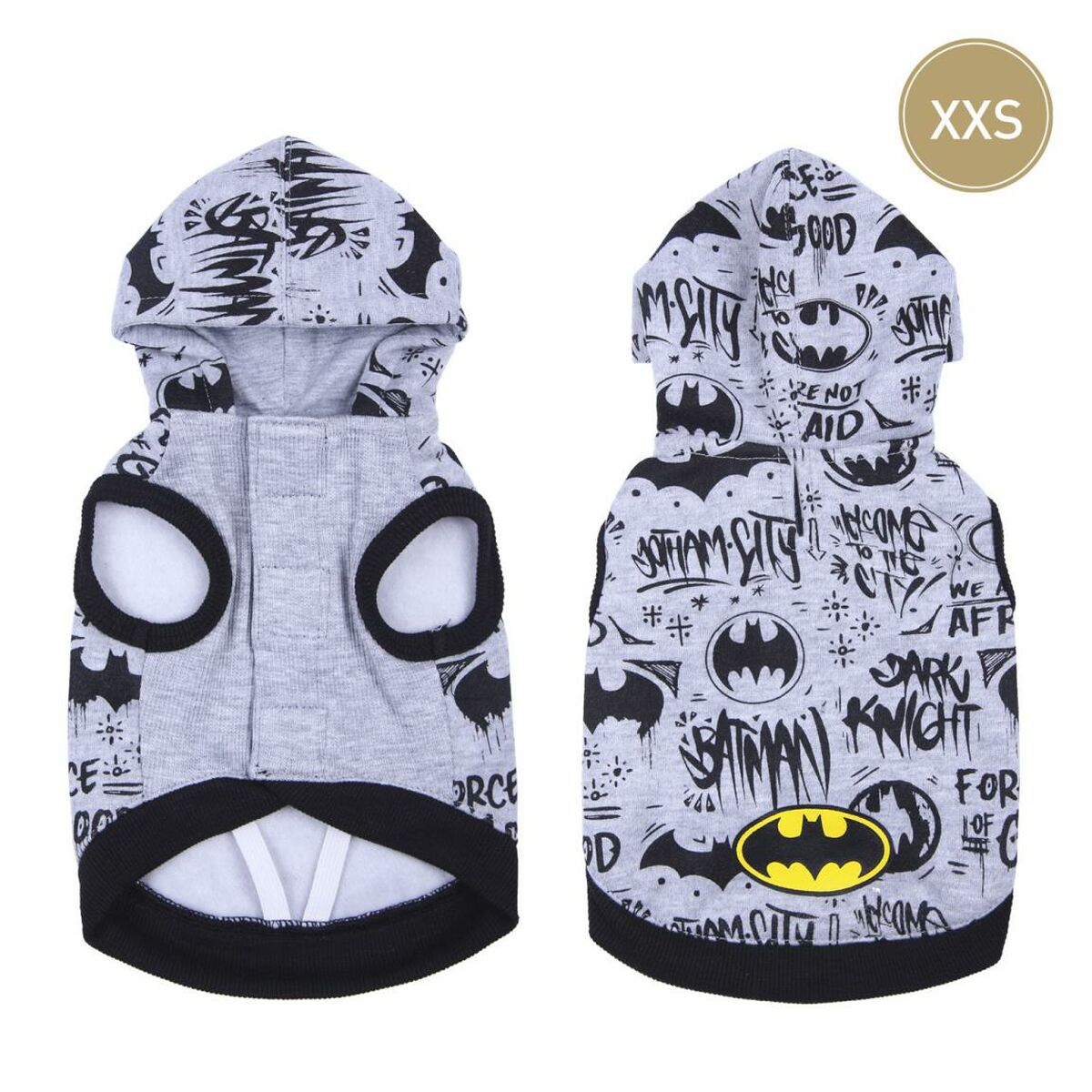 Batman - Camisola para Cães Batman XXS Preto