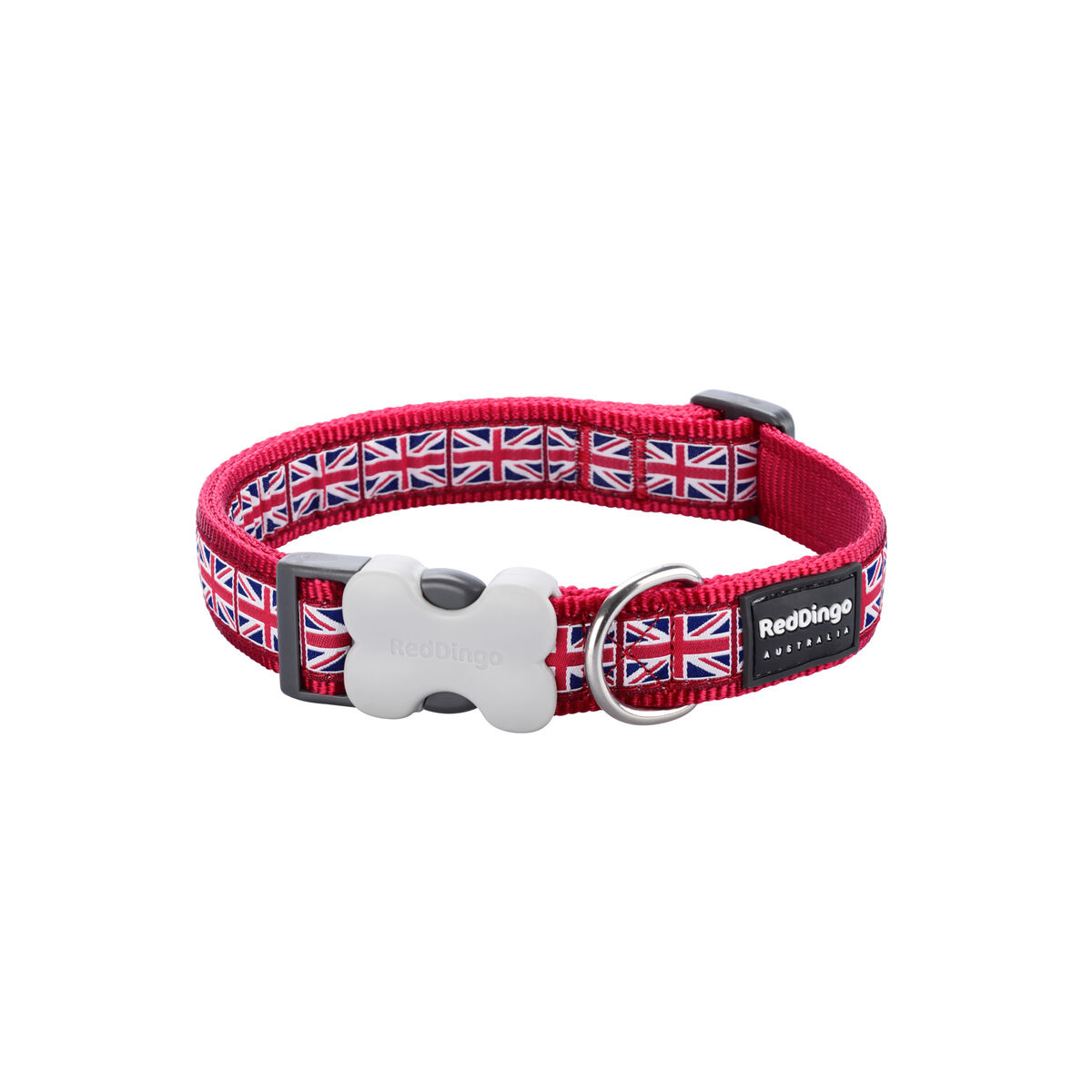 imagem de Coleira para Cães Red Dingo STYLE UNION JACK FLAG 31-47 cm4