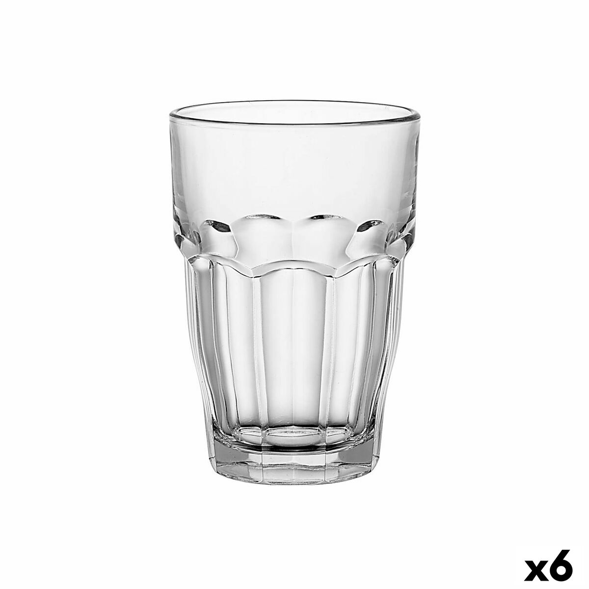 Bormioli Rocco - Copo Bormioli Rocco Rock Bar Transparente Vidro 370 ml (6 Unidades)