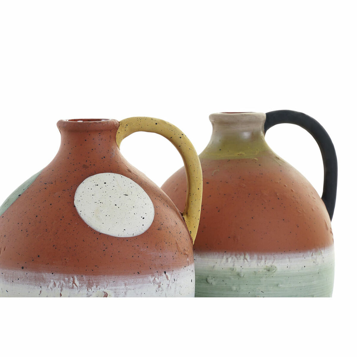 imagem de Vaso DKD Home Decor Multicolor Terracota 14,5 x 14 x 20 cm (2 Unidades)2