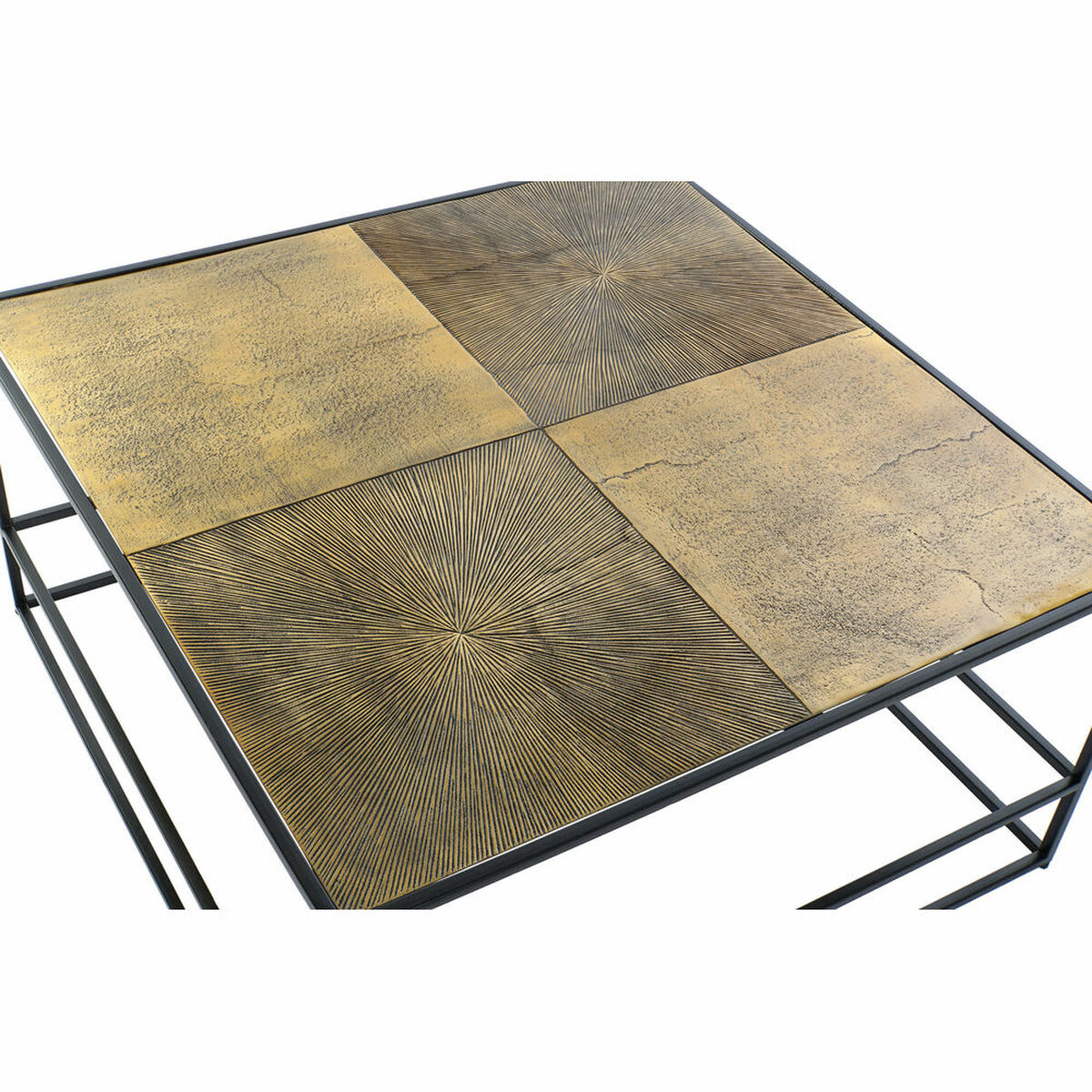 imagem de Mesa de Centro DKD Home Decor Alumínio (80 x 80 x 41 cm)2