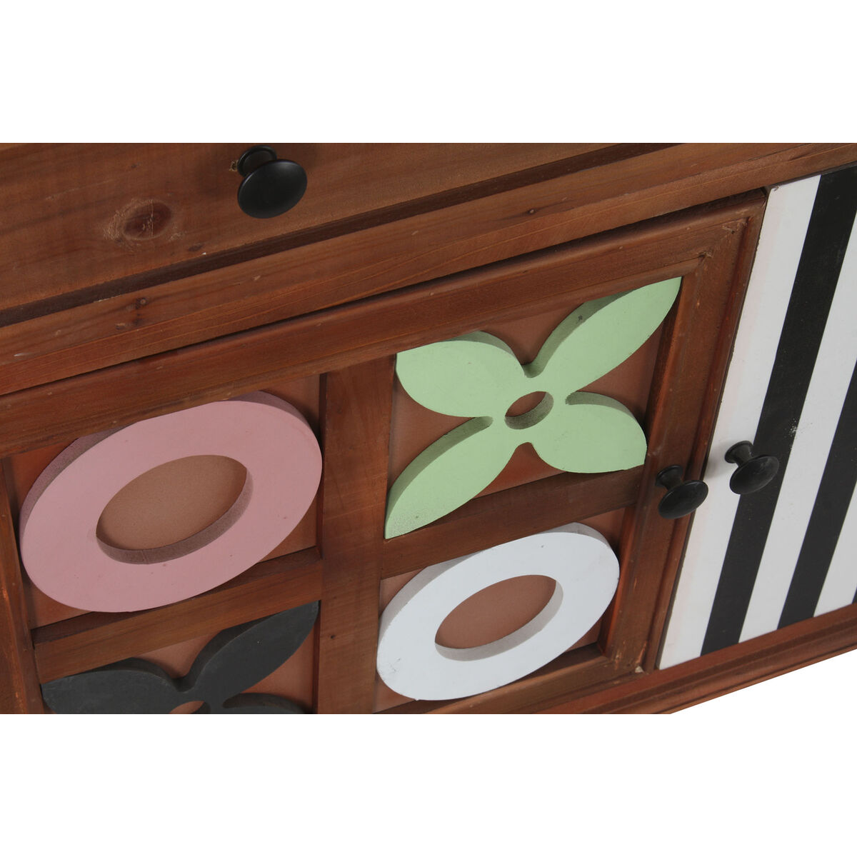 imagem de Cómoda DKD Home Decor Castanho Multicolor Madeira Madeira MDF Moderno 90 x 40 x 104 cm3