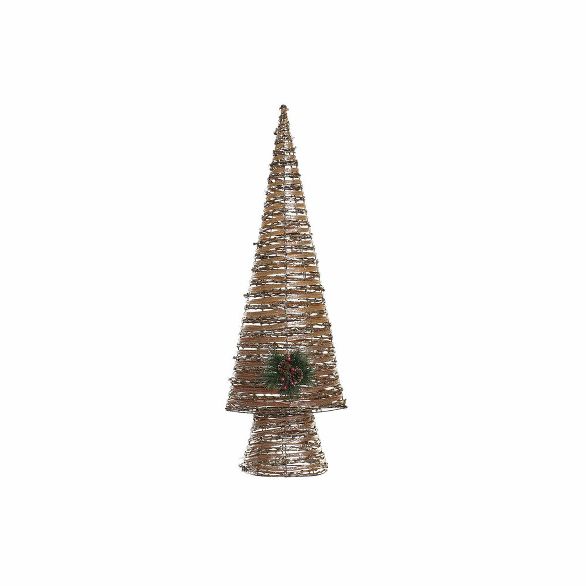 DKD Home Decor - Árvore de Natal DKD Home Decor Multicolor Cobre Natural Plástico 32 x 18 x 100 cm (3 Unidades)