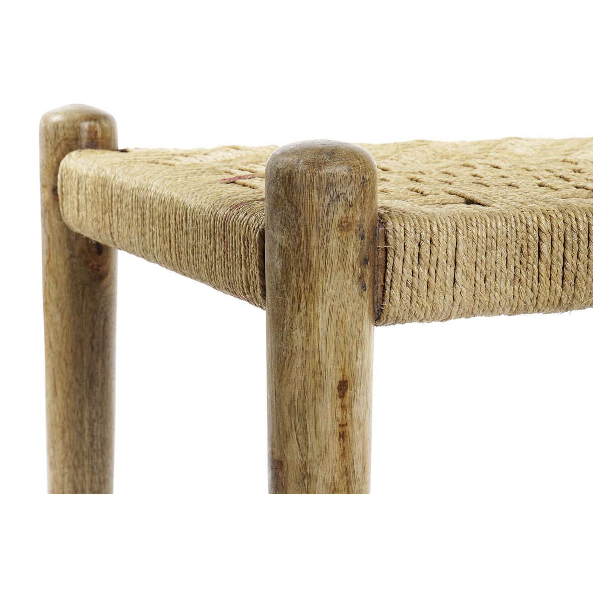 imagem de Banqueta DKD Home Decor 145 x 55 x 49 cm Natural Castanho Corda Madeira de mangueira2