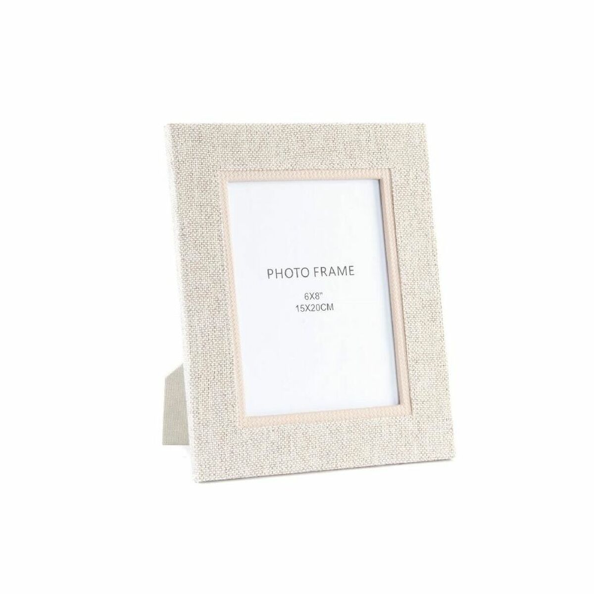 DKD Home Decor - Moldura de Fotos DKD Home Decor Bege Madeira Tradicional 19 x 1,6 x 24 cm