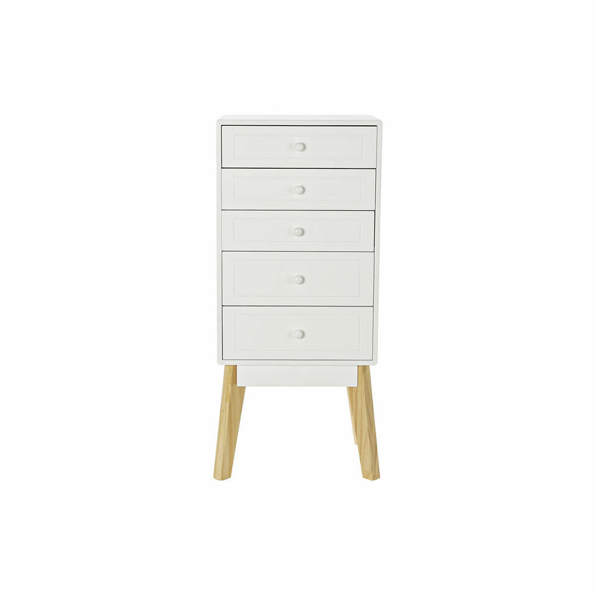 imagem de Cómoda DKD Home Decor Natural MDF Branco (40 x 30 x 90 cm)4