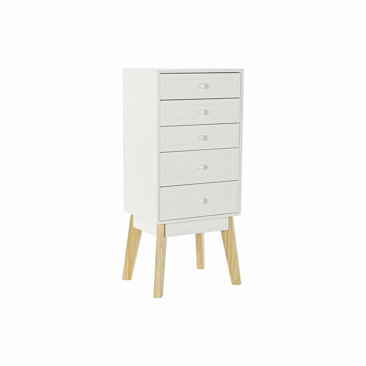 imagem de Cómoda DKD Home Decor Natural MDF Branco (40 x 30 x 90 cm)1