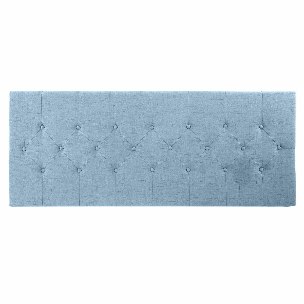 DKD Home Decor - Cabeceira de Cama DKD Home Decor Azul Madeira da borracha 160 x 7 x 65 cm