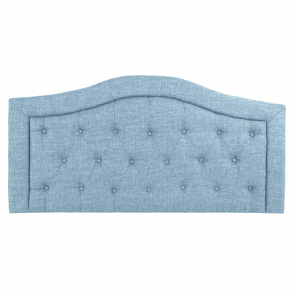 DKD Home Decor - Cabeceira de Cama DKD Home Decor Azul Celeste Madeira 145 x 8 x 72 cm