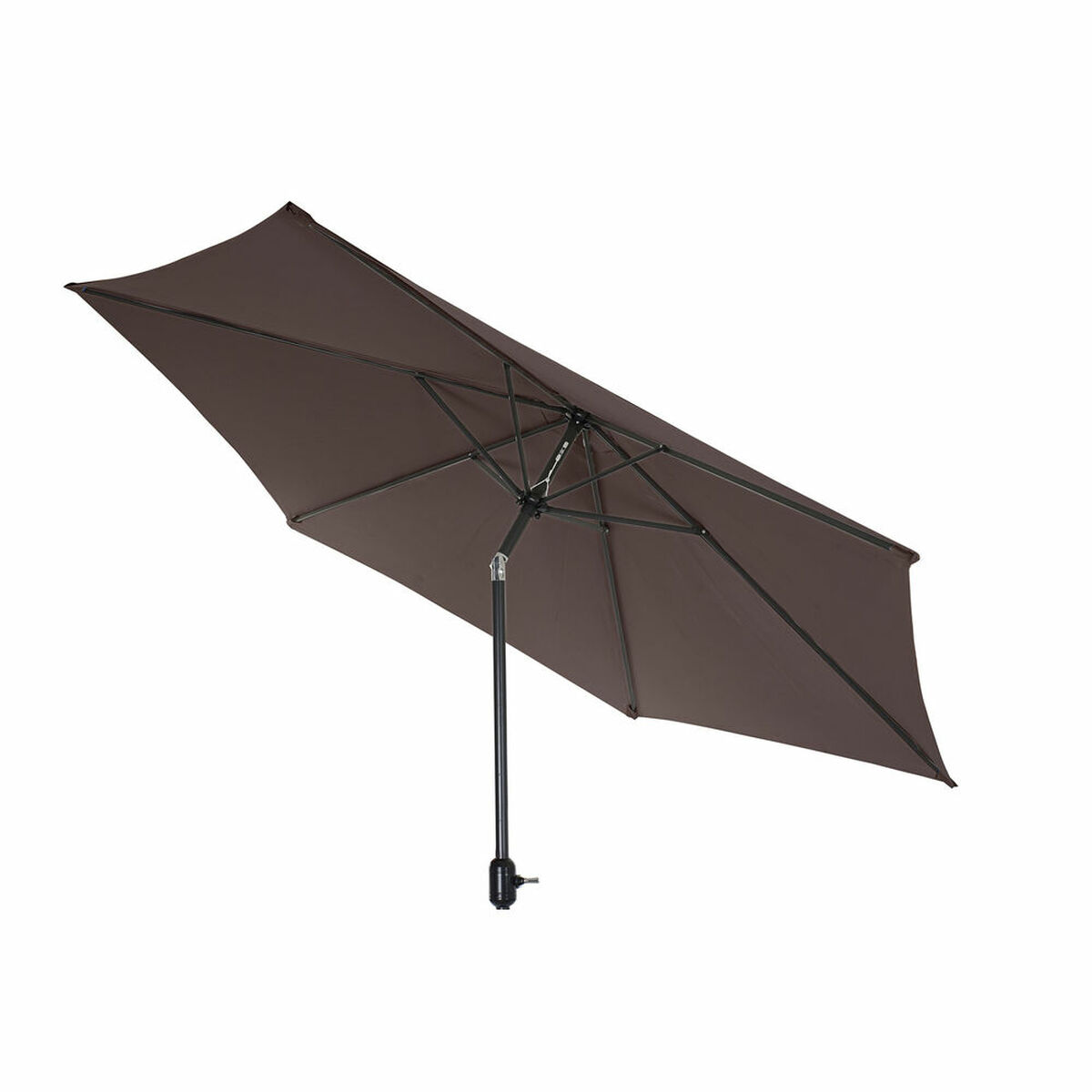 imagem de Parasol DKD Home Decor Castanho Preto Poliéster Aço (300 x 300 x 250 cm)3