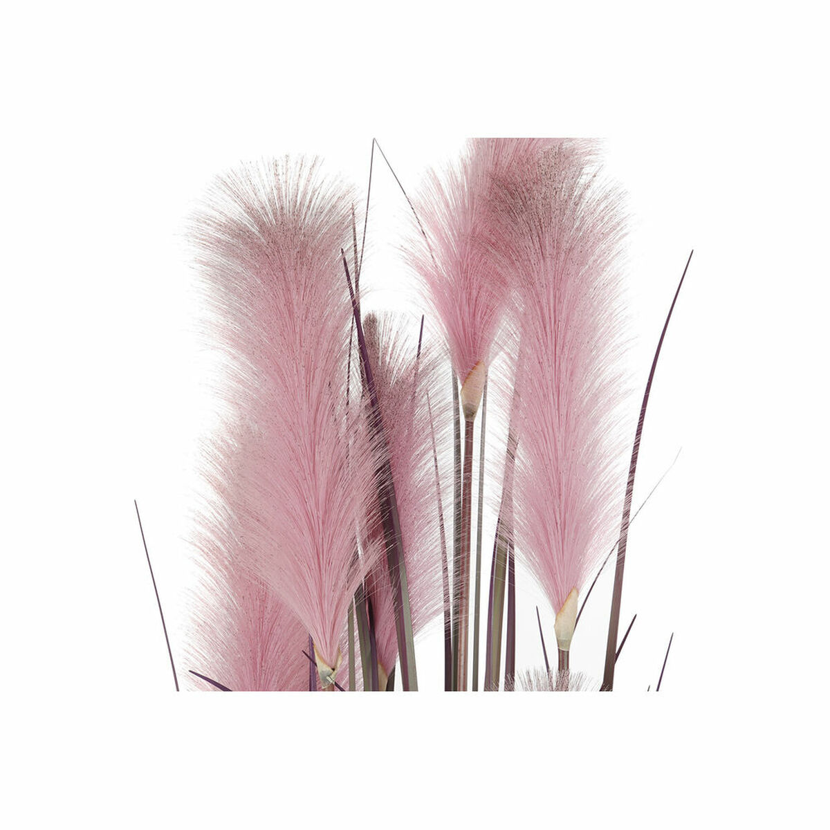 imagem de Planta Decorativa DKD Home Decor Cor de Rosa Tecido Aço Plástico PVC (40 x 40 x 180 cm)2