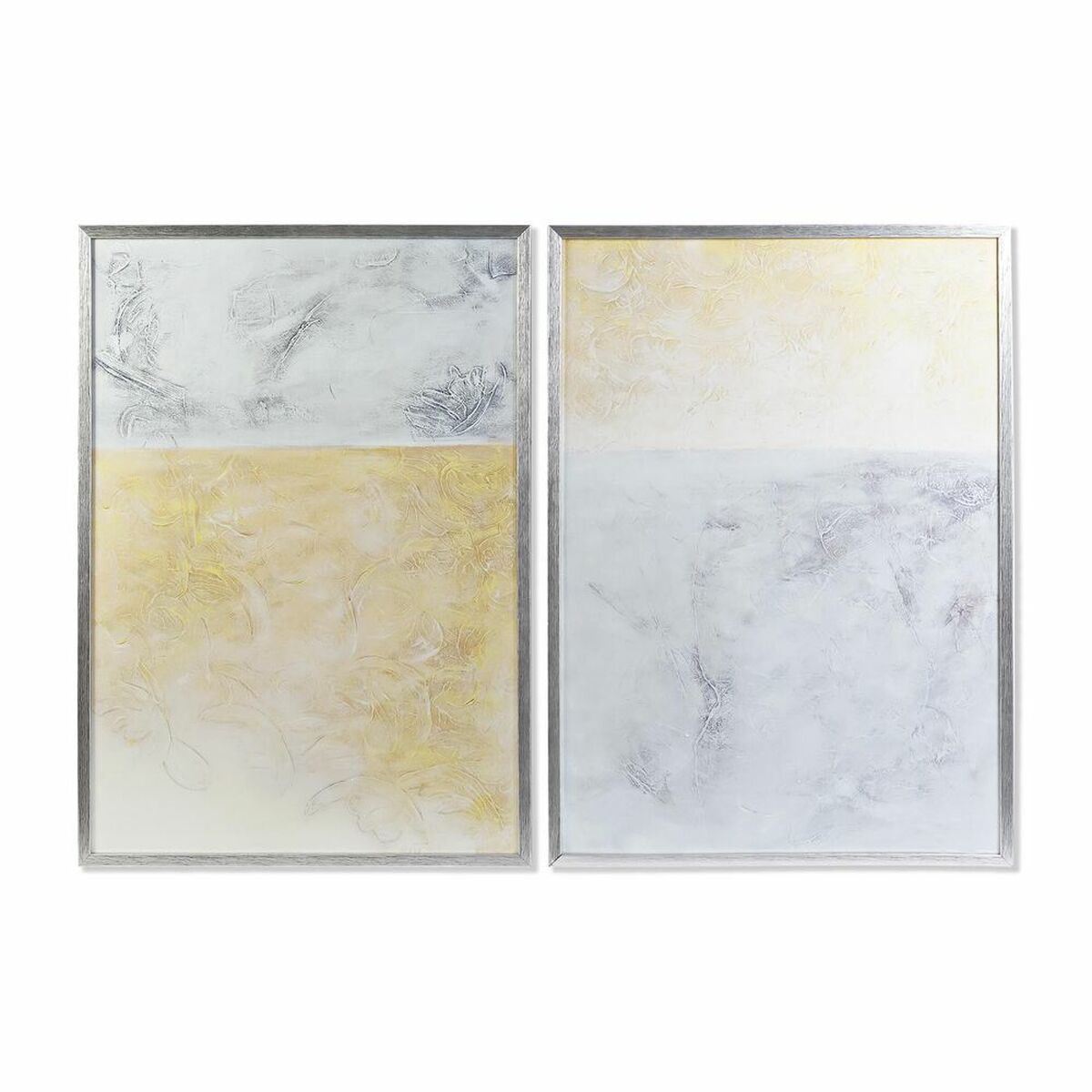 DKD Home Decor - Pintura DKD Home Decor Abstrato 70 x 3 x 100 cm (2 Unidades)