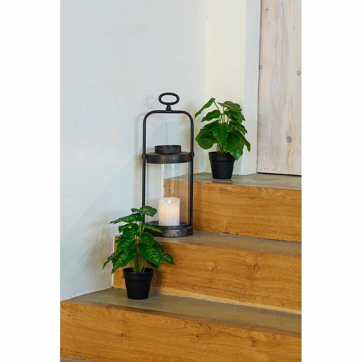 imagem de Planta Decorativa DKD Home Decor PVC Polipropileno 20 x 20 x 30 cm4