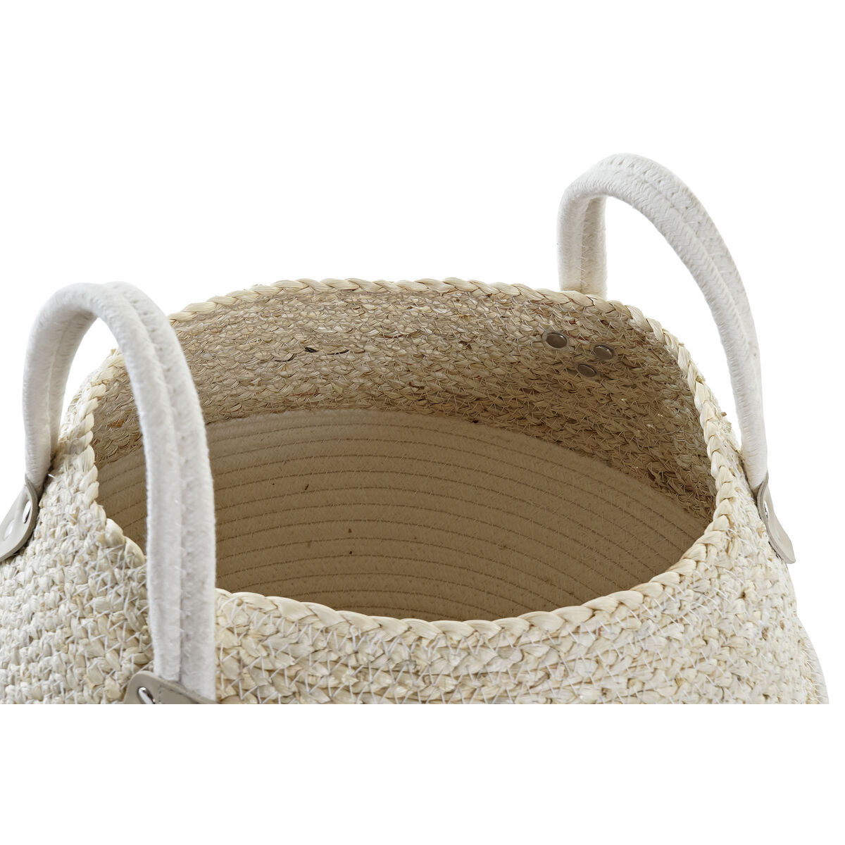 imagem de Cabaz DKD Home Decor 37 x 37 x 25 cm Fibra natural2