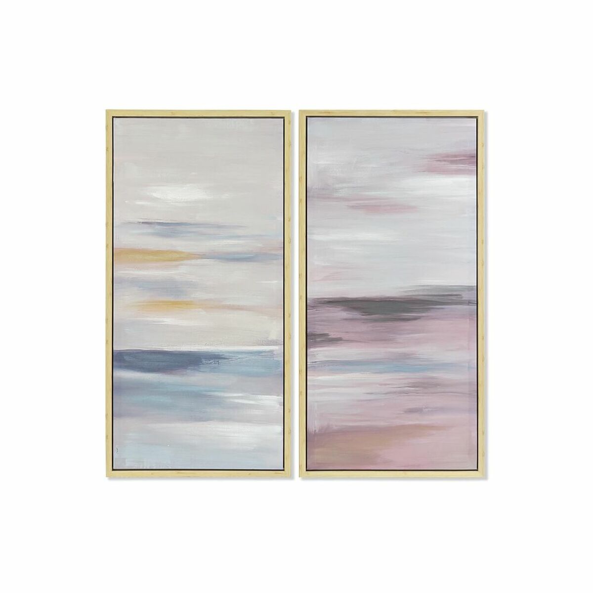 DKD Home Decor - Pintura DKD Home Decor 50 x 4 x 100 cm Abstrato Moderno (2 Unidades)