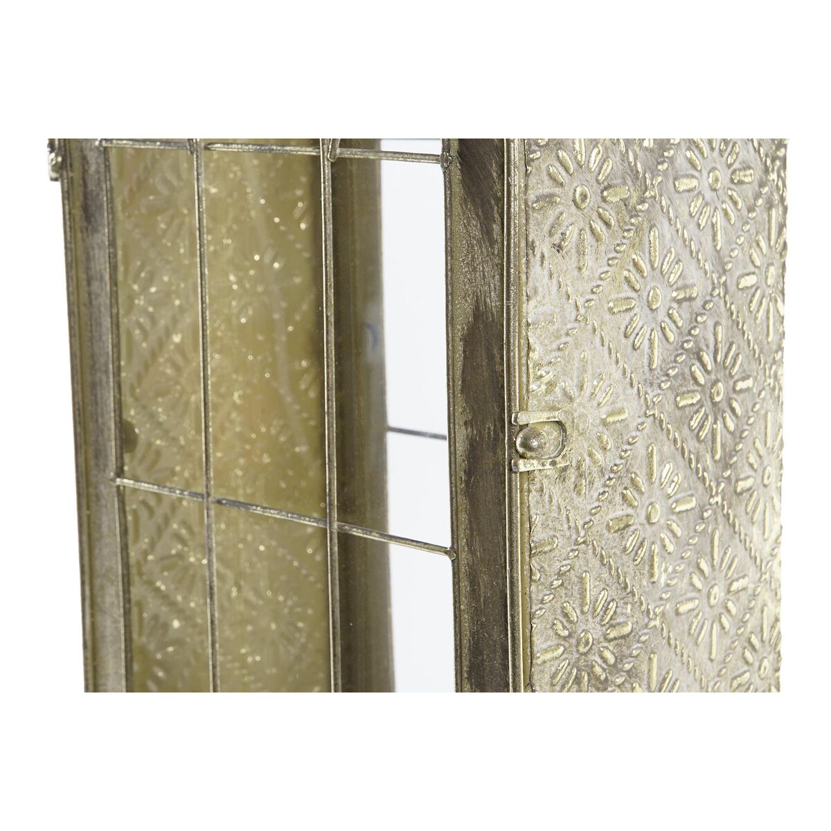 imagem de Lantaarn DKD Home Decor Cristal Dourado Metal (18 x 13 x 43 cm)3