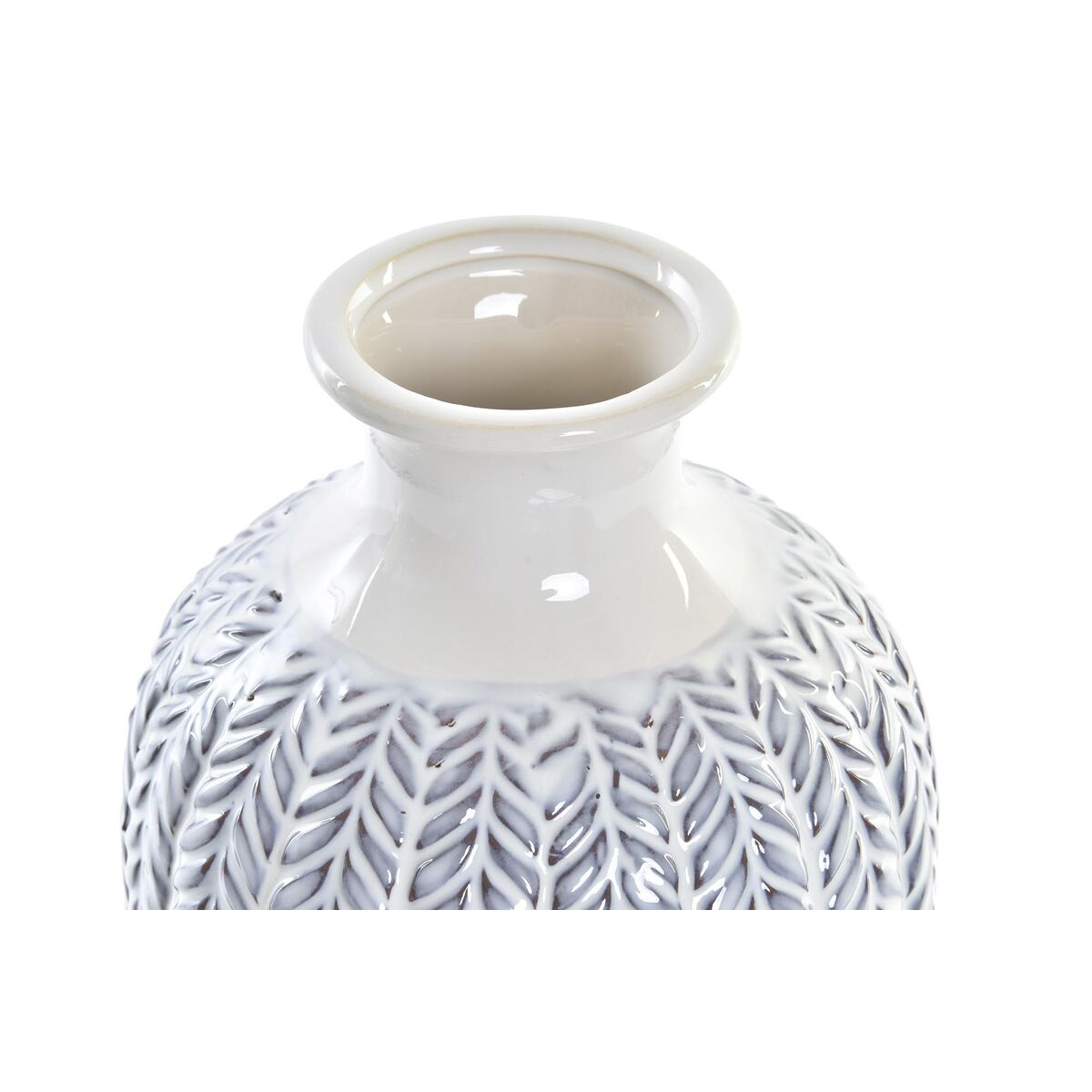 imagem de Vaso DKD Home Decor Azul Branco Porcelana Mediterrâneo 16 x 16 x 25 cm3