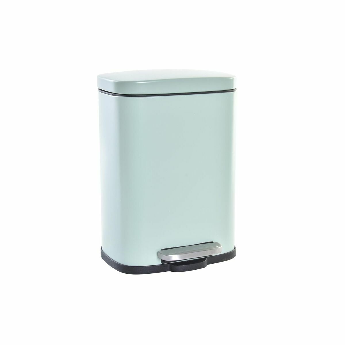 DKD Home Decor - Balde de Lixo DKD Home Decor Menta Mate 21 x 15 x 29,5 cm Metal 5 L Básico