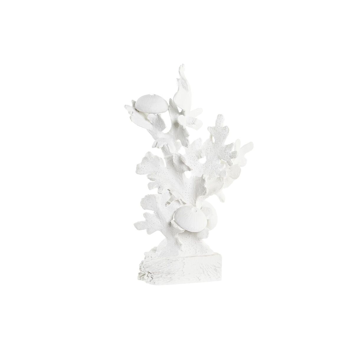 DKD Home Decor - Figura Decorativa DKD Home Decor Branco Coral Mediterrâneo 28,5 x 16,5 x 42,4 cm