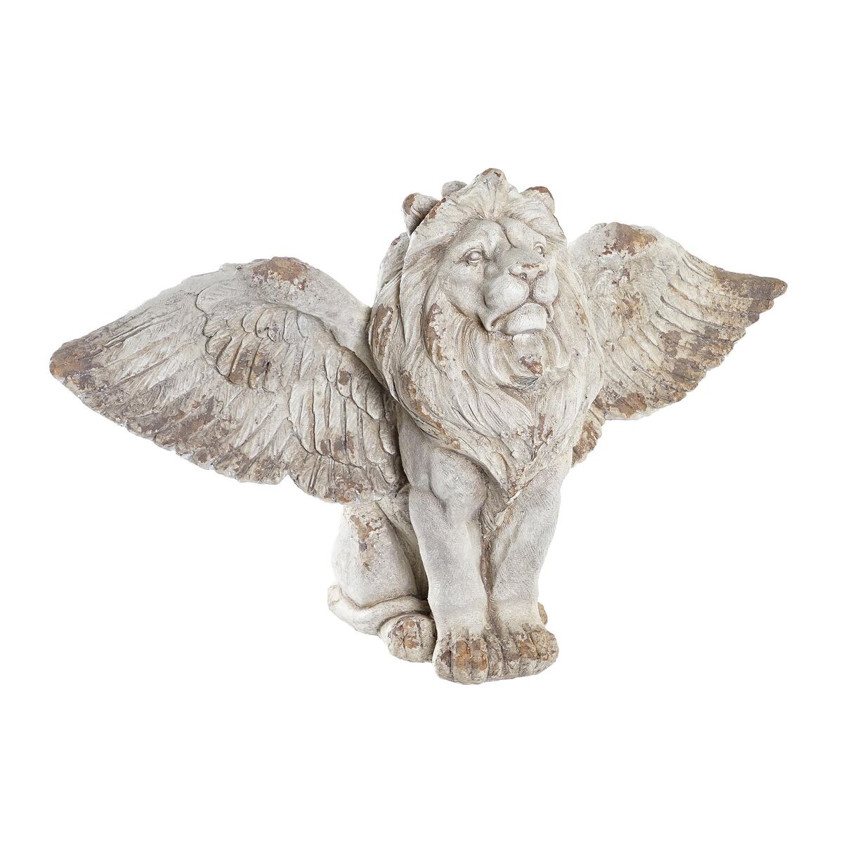 DKD Home Decor - Figura Decorativa DKD Home Decor Branco Leão Neoclássico 97 x 48 x 62 cm