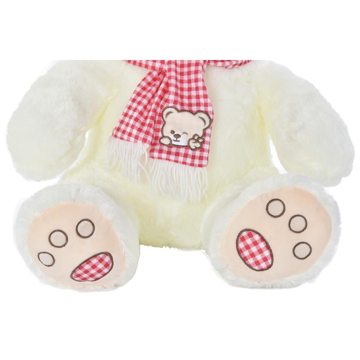 imagem de Urso de Peluche DKD Home Decor Vermelho Branco Castanho-avermelhado Infantil 20 x 20 x 50 cm (2 Unidades)3