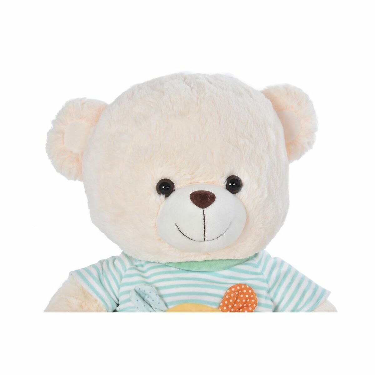 imagem de Urso de Peluche DKD Home Decor T-shirt Poliéster Branco Verde Infantil Urso2