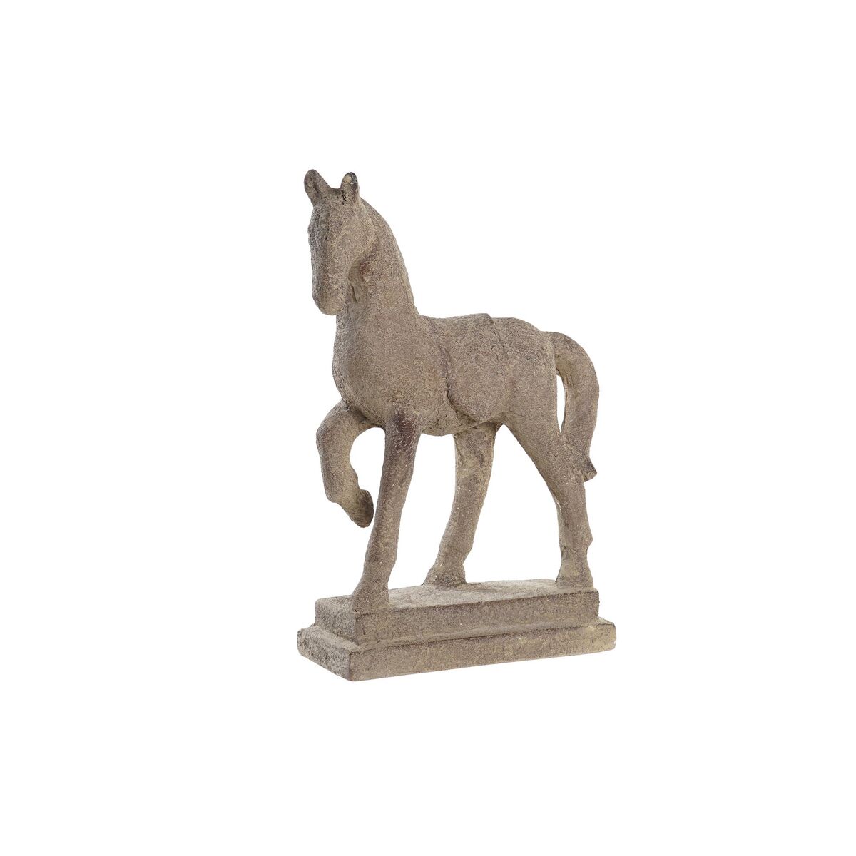 DKD Home Decor - Figura Decorativa DKD Home Decor Cavalo Resina Colonial (54 x 19 x 50 cm)