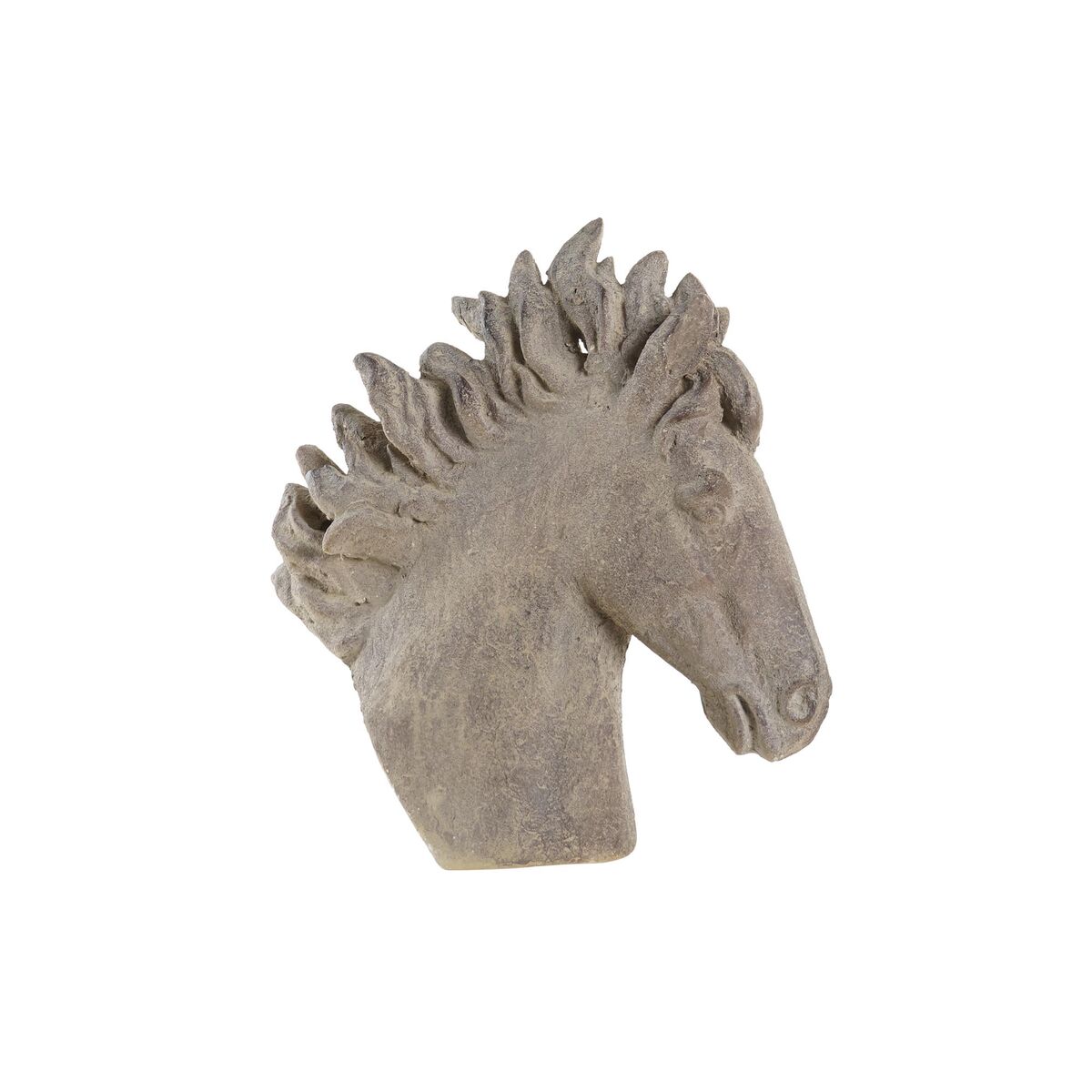 DKD Home Decor - Figura Decorativa DKD Home Decor Cavalo Resina Colonial (54 x 19 x 50 cm)