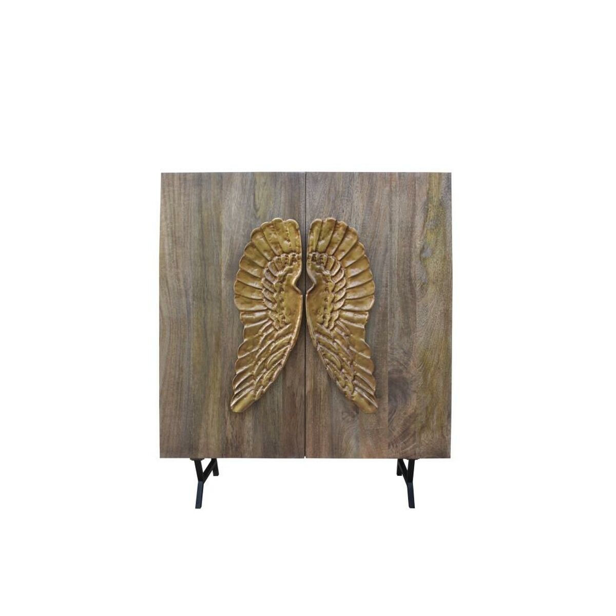 imagem de Aparador DKD Home Decor Dourado Castanho Madeira de mangueira (100 x 45 x 120 cm)2